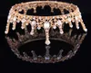 Strass Krone Kronen für Frauen Queen Tiara Barock Hochzeit Produktbild-Vorschau 4