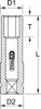 KS TOOLS 515.1076-E 1/2" Alu-Felgen Kraft-Stecknuss robust, Produktbild-Vorschau 5