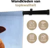 MuchoWow® Wandteppich Wandbehang Kuh - Tiere - Blumen - Produktbild-Vorschau 3