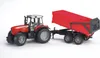 Traktor Bruder MASSEY FERGUSON ze składanym wózkiem Podgląd zdjęcia produktu 11