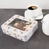 Biscottiera natalizia con decorazione festiva e coperchio Anteprima dell’immagine prodotto 4