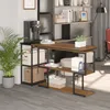 Mondeer Schreibtisch Computertisch L-Förmig Eckschreibtisch Produktbild-Vorschau 4