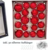 JACK by Thüringer Glas Weihnachtsbaumkugeln Glas Eislack 18 Produktbild-Vorschau 2