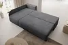 Ecksofa L-Form links Dunkelgrau – Modernes Schlafsofa mit Produktbild-Vorschau 4