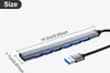 INF USB3.0 zu USB2.0/3.0 USB-Hub mit 7 Ports Silber-Grau Produktbild-Vorschau 2