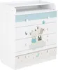 Wickelkommode 800 Shefa Kids, weiß, Besten Freunde Produktbild-Vorschau 1