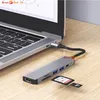 6 in 1 USB C Hub Adapter HDMI 4K USB 3.0 Micro SD für Mac Produktbild-Vorschau 6