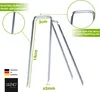 LILENO HOME Unkrautvlies Erdnägel [50 Stück - 14x3 cm] - Produktbild-Vorschau 4