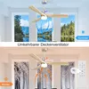 Sofucor Deckenventilator, Classic, 132 cm, Holzflügel, mit Produktbild-Vorschau 5