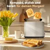 ProfiCook Toaster Edelstahl | Toaster 2 Scheiben | extra Produktbild-Vorschau 2