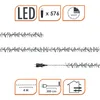 Lichtslingering met 576 LED's, warmwit, met timer - 4 meter Productafbeelding-voorbeeld 2
