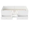 Kinderbett 90 x 200 cm aus Holz mit 2 Schubladen – Holzbett Produktbild-Vorschau 5