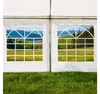 Bočnice s oknem 2x2,6 m pro párty stan MAX+ – PVC - Bílá Náhled obrázku produktu 2