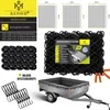 KESSER® Anhängernetz Dehnbar feinmaschig mit Haken | Produktbild-Vorschau 2