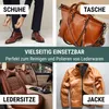 Schuhbürsten Set 8tlg – XXL Schuhputzset für Glatt-, Wild- Produktbild-Vorschau 2