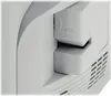 A close-up view of a white plastic component with a symbol indicating a function, likely part of a larger electronic device. Produktbild-Vorschau