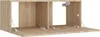 vidaXL 5 tlg. TV Schrank Set Sonoma Eiche Holzwerkstoff - Produktbild-Vorschau 7