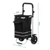 Chariot de courses Sillar 56 L + compartiment réfrigérant 5 Voir les images du produit 2