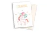 Friendly Fox Aquarell Einhorn Einladung, 12x Produktbild-Vorschau 5