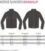 Höhenhorn Bannalp Herren Wintermantel Jacke Schwarz Gr. L Produktbild-Vorschau 6
