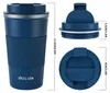 Aolieh Thermo Mug Tazza da viaggio in acciaio inox Tazza da Anteprima dell’immagine prodotto 5