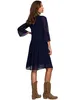 Stylove Minikleid für Frauen Larad S236 dunkelblau XXL Produktbild-Vorschau 4
