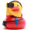 Badeente Fotograf rot Vinyl 7,5 cm Produktbild-Vorschau 3