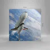 Bild auf Leinwand - Leinwandbild - Himmel Rakete Kosmos Produktbild-Vorschau 3