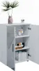 Vicco Midischrank Irma, 60 x 81 cm, Weiß Hochglanz mit Produktbild-Vorschau 7