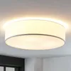 Lindby Deckenlampe Gordana, Ø 57 cm, weiß, rund, Textil Produktbild-Vorschau 2