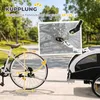 PawHut 2-in-1 Hundeanhänger für Fahrrad Hundebuggy für Produktbild-Vorschau 7