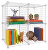 Scaffale a incastro Relaxdays, scaffale modulare a cubi, Anteprima dell’immagine prodotto 1