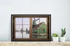 MuchoWow® MuchoWow® Gerahmtes Poster Aussicht - Mühle - Produktbild-Vorschau 5