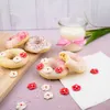 BackDecor 24 Blumen weiß & rot aus Zucker Produktbild-Vorschau 4