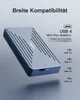 Inateck 40Gbps M.2 NVMe SSD-Gehäuse, Aluminium Produktbild-Vorschau 8