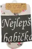 HOME ELEMENTS Set Nejlepší babička, zástěra, chňapka s Náhled obrázku produktu 2