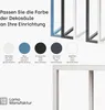 LAMO Manufaktur Blumenständer Weiß aus Metall 28 cm | Produktbild-Vorschau 5