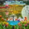 Solar Vogeltränke & Futterspender, hängender Gartendekor, Produktbild-Vorschau 3