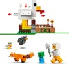 LEGO Minecraft Hühnerfarm - Spielzeug zum Bauen mit Hühner Produktbild-Vorschau 4