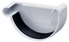 INEFA Dachrinnen Endstück halbrund, PVC NW150 / 150mm, Produktbild-Vorschau 1
