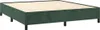 vidaXL Cadre de lit sans matelas vert foncé 180x200 cm Voir les images du produit 3