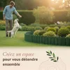 Floranica Bordurette jardin bois 100 cm x 10 cm, Vert – Voir les images du produit 6