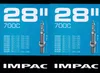 2x Impac 28 Zoll SV Schlauch Sclaverand Französisches Produktbild-Vorschau 1