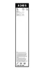 Bosch Scheibenwischer Aerotwin A248S Set Frontscheibe Wear Produktbild-Vorschau 19