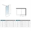 140x200cm Nano Glas Walk in Dusche Trennwand mit Produktbild-Vorschau 2