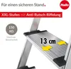 Hailo L75 Jubiläum Sicherheitsleiter Comfortline, Alu Produktbild-Vorschau 2