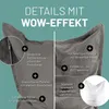 Lumaland Sitzsack 380l grau + Cordhülle Produktbild-Vorschau 7