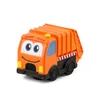 A toy garbage truck with a cartoon face. Voir les images du produit