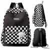 Schulrucksack für Teenager - Ab 4 Klasse - Karo-Muster Produktbild-Vorschau 1