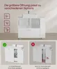 VASAGLE Waschbeckenunterschrank, offene Fächer an einer Produktbild-Vorschau 5